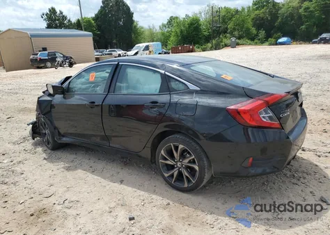 2021 Honda Civic Sport z USA, uszkodzony, nr VIN 2HGFC2F86MH557251